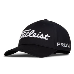 Titleist Tour Performance Cap Black White