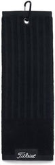 Titleist Trifold Cart Towel in Black