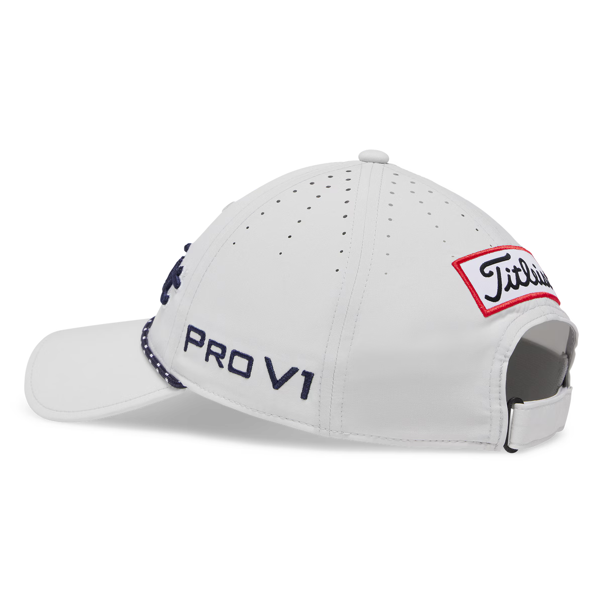 Titliest Tour Breezer Golf Cap in Marble Navy and White