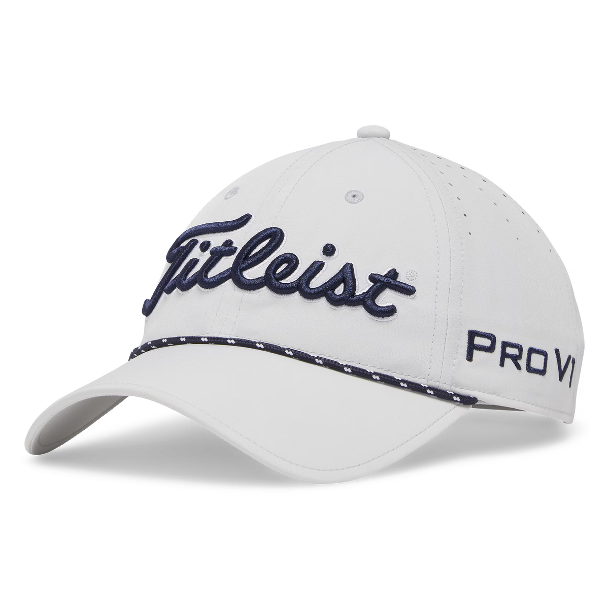 Titliest Tour Breezer Golf Cap in Marble Navy and White