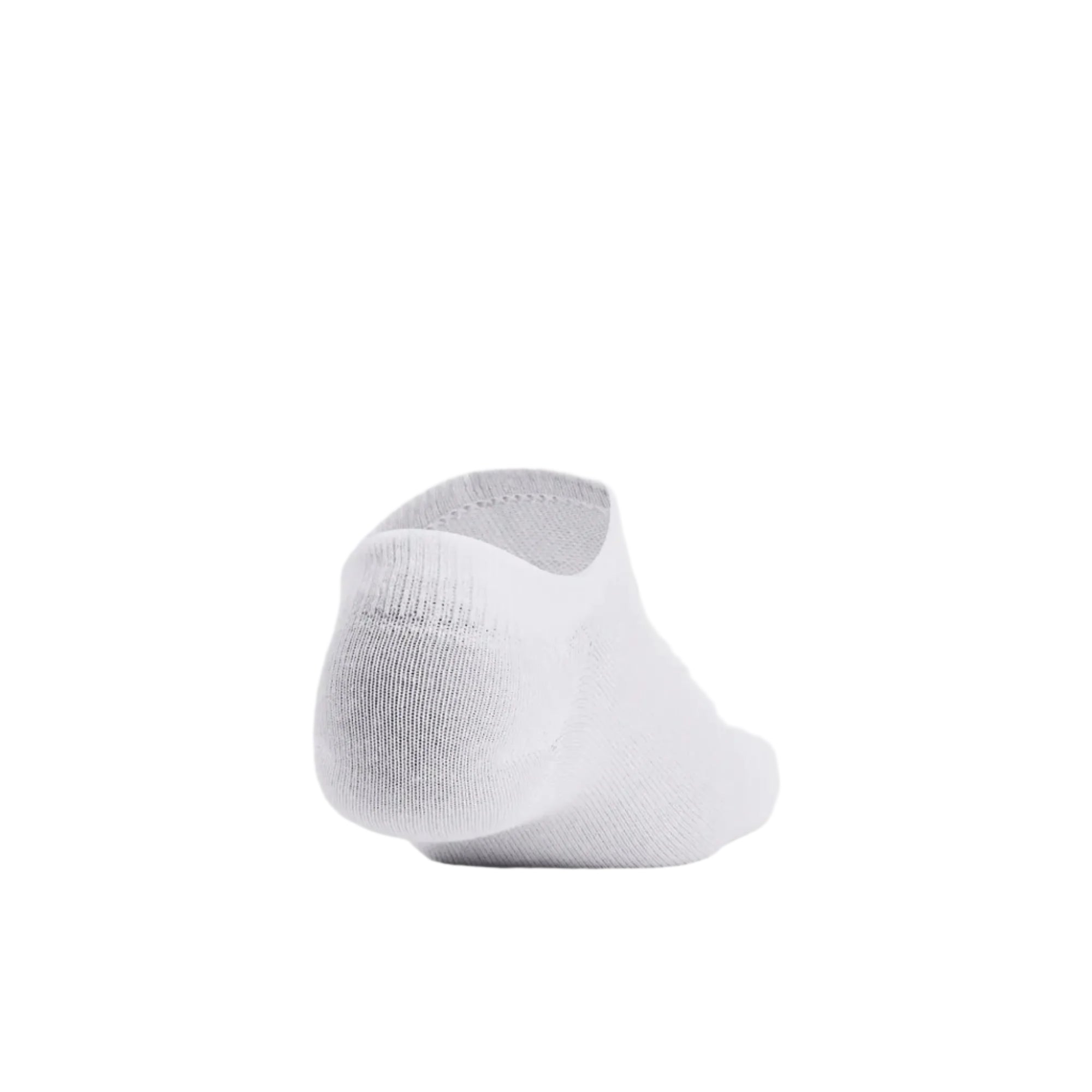 Under Armour Unisex Essential No Show 6 Pack in White