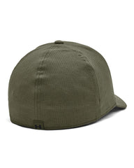 Under Armour Men's Armourvent Stretch Fit Cap in Green