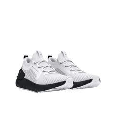 Under Armour Men's HOVR PHANTOM 3 SE RFLCT Running Shoes in White & Black