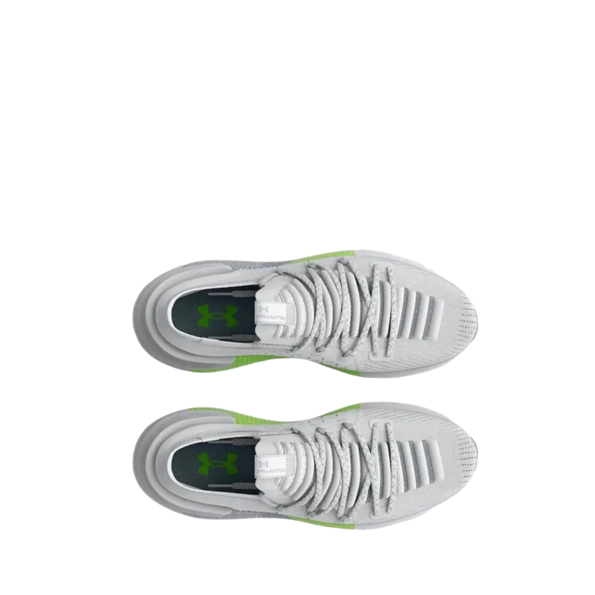Under Armour Men's Phantom 3 running shoes in Grey & Green 