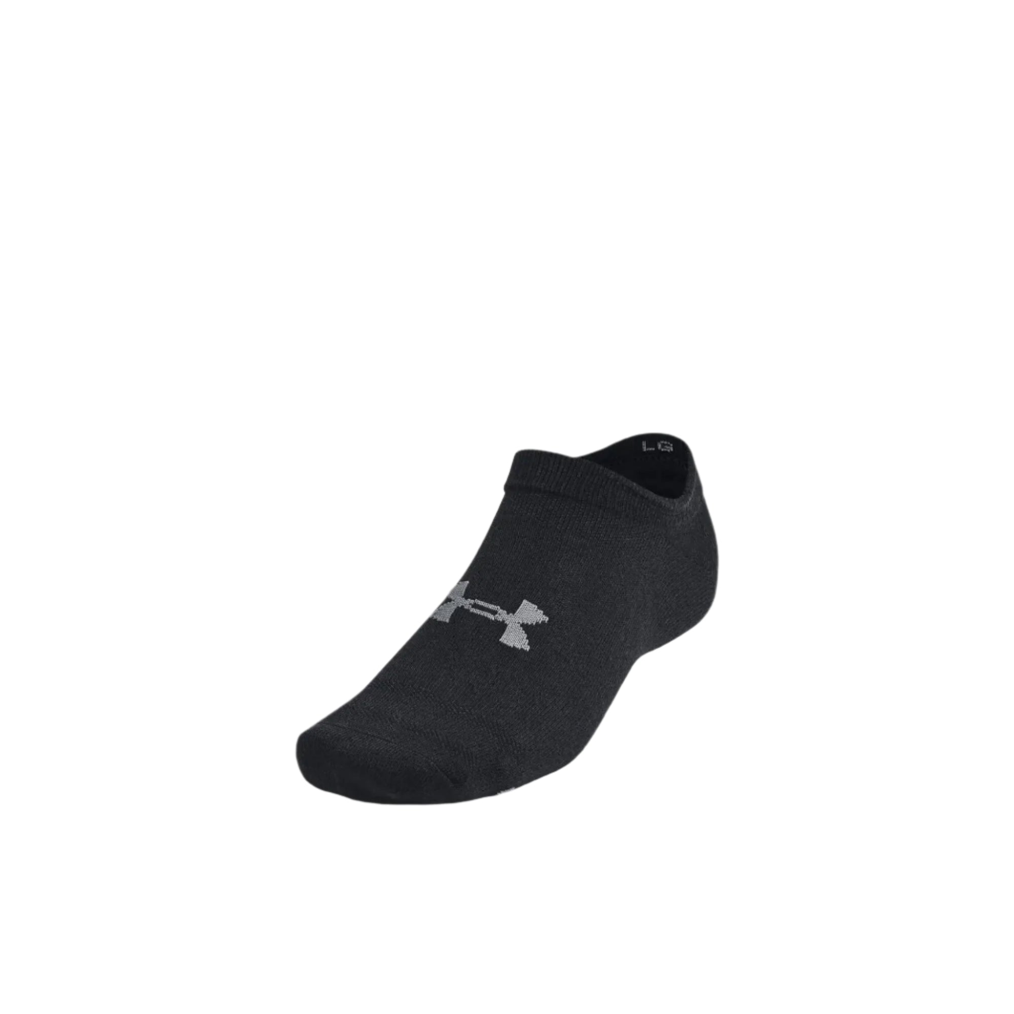 Under Armour Unisex ESSENTIAL NO SHOW 6 pack in Black