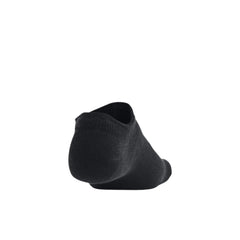 Under Armour Unisex ESSENTIAL NO SHOW 6 pack in Black