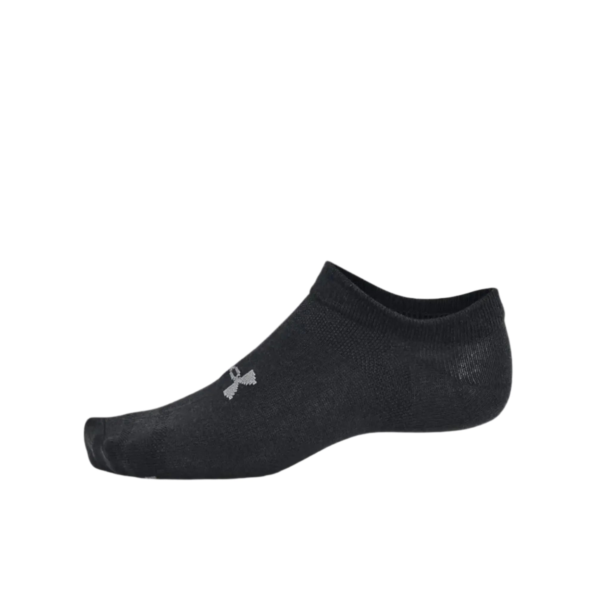 Under Armour Unisex ESSENTIAL NO SHOW 6 pack in Black