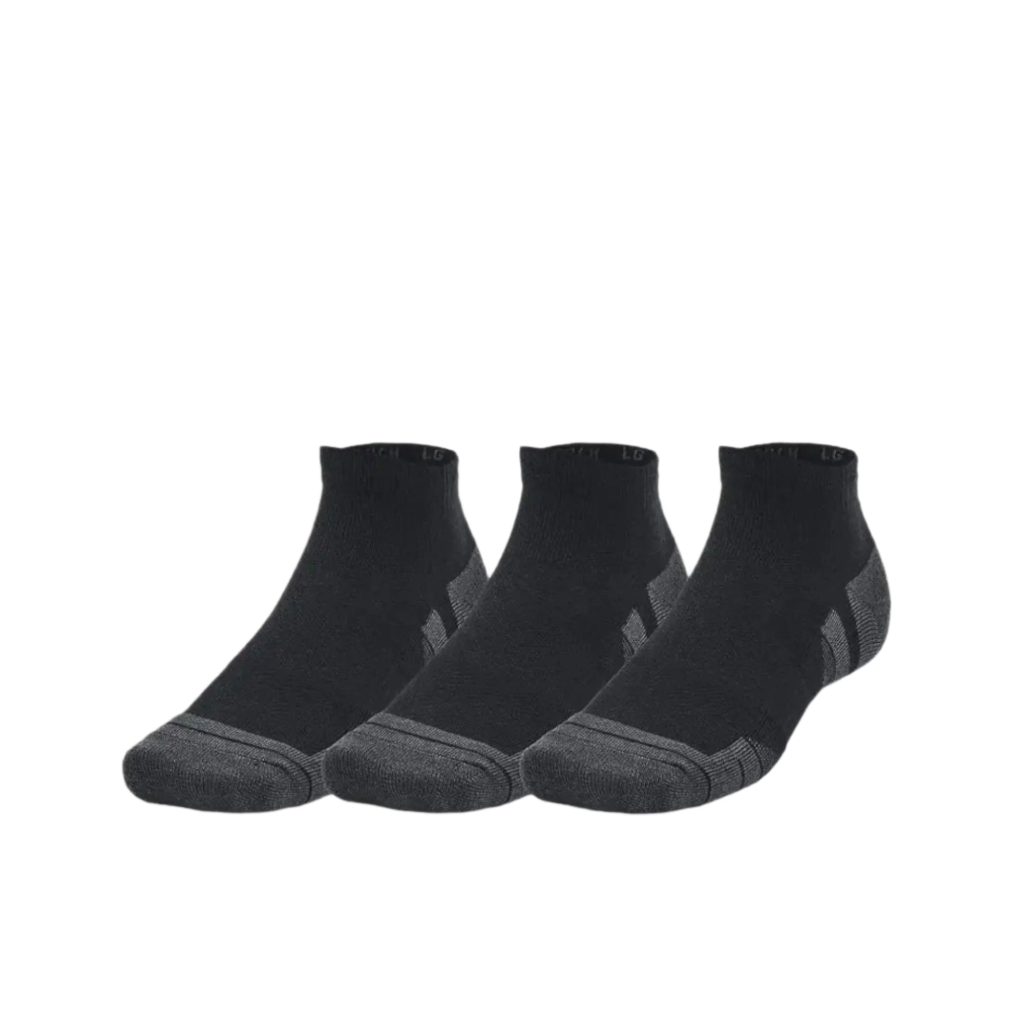 Under Armour Unisex Performance Tech 3 Pack Low in Black