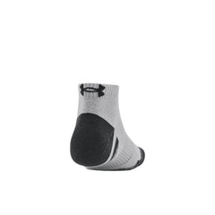 Under Amour Unisex PERFORMANCE TECH 3PK LOW in Black, Grey & White