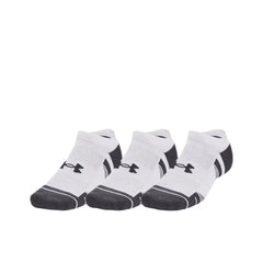 Under Armour Unisex Performance Tech 3 Pack Low in White