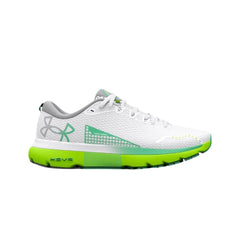 Under Armour Women's HOVR Infinite 5 running shoes in White & Green 