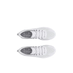 Under Armour Women's INFINITE PRO Running Shoes in White & Grey