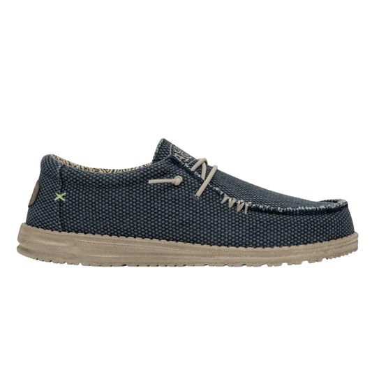 Hey Dude Men's Wally Braided Blue Night