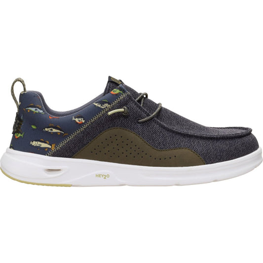 Hey Dude Wally Hey2O Fishing Black Oyster Multi