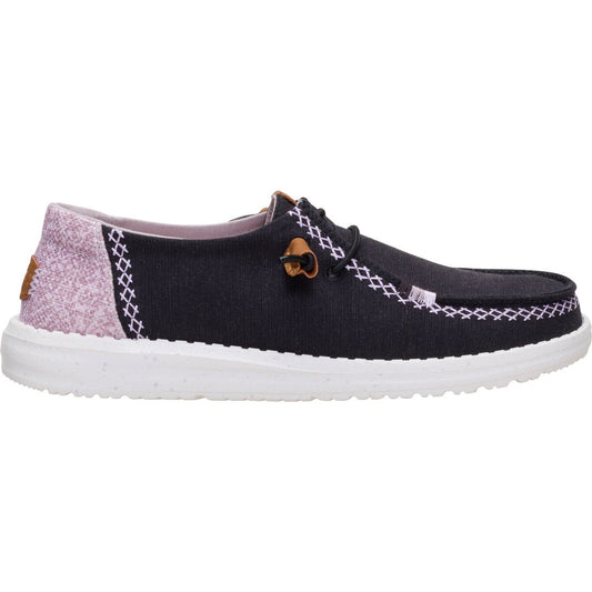 Hey Dude Wendy Boho Butterfly Black Purple