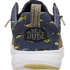 Hey Dude Wally Hey2O Fishing Black Oyster Multi
