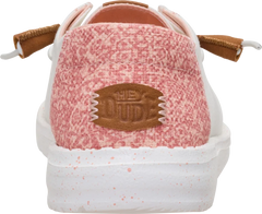 Hey Dude Wendy Boho Butterfly Snow White Pink