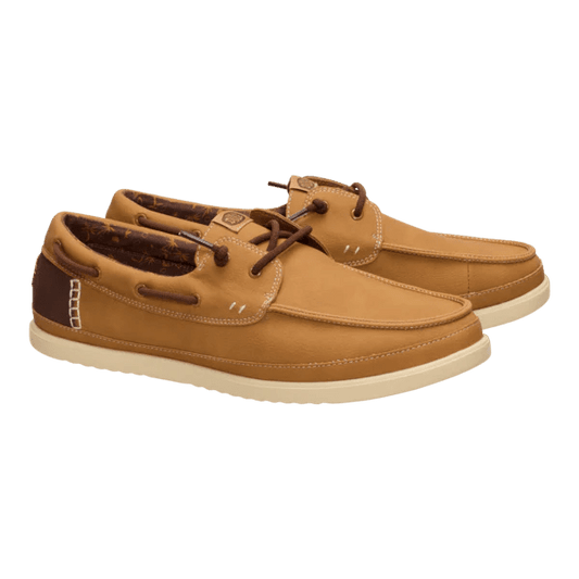 Hey Dude Mens Harbor Lo Classic Brown Multi