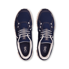 On mens cloud 6 lifestyle shoe in midnight & white
