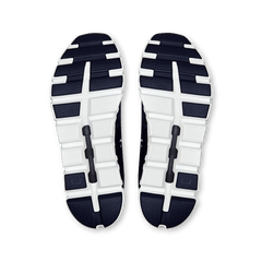 On mens cloud 6 lifestyle shoe in midnight & white
