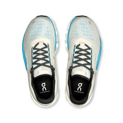 On Women's Cloud Monster 2 running shoes in Cream & Horizon