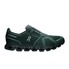 On mens cloud 6 lifestyle shoes in  evergreen & black