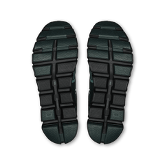 On mens cloud 6 lifestyle shoes in  evergreen & black