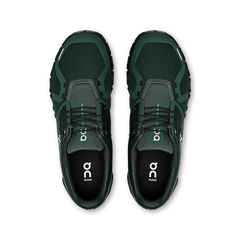 On mens cloud 6 lifestyle shoes in  evergreen & black