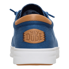 Hey Dude Mens Paul Pro Canvas Ensign Blue Navy Blazer