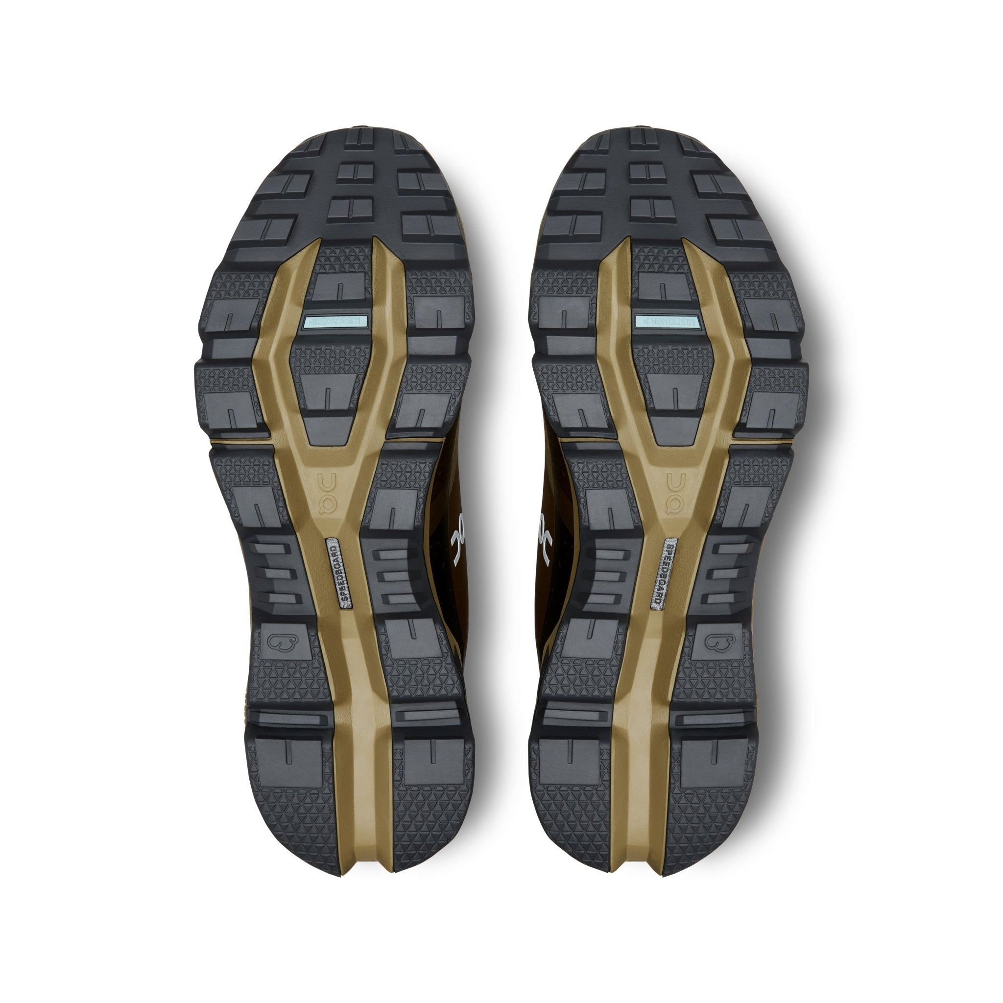 On Men's Cloud Wander Waterproof Trail Shoes in Hunter & Safari