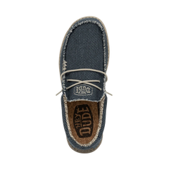 Hey Dude Men's Wally Braided Blue Night