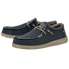 Hey Dude Men's Wally Braided Blue Night