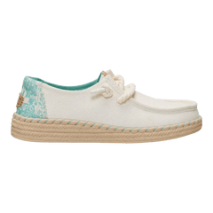 Hey Dude Womens Wendy Espadrille Hibiscus Egert Multi