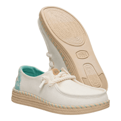 Hey Dude Womens Wendy Espadrille Hibiscus Egert Multi