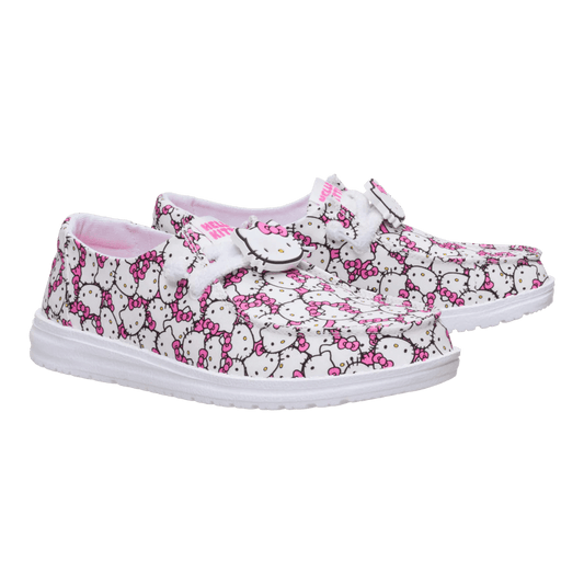 Hey Dude Womens Wendy Hello Kitty Tossed Print