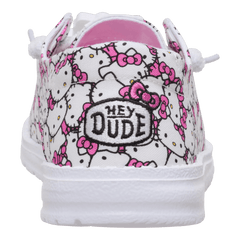 Hey Dude Womens Wendy Hello Kitty Tossed Print