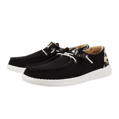 Hey Dude Womens Wendy Black Leopard