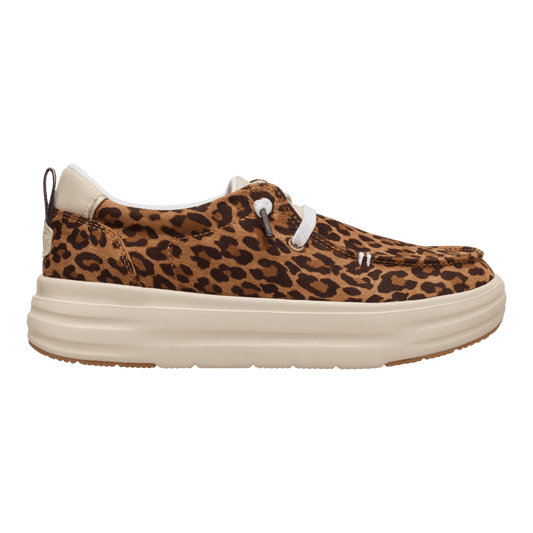 Hey Dude Womens Wendy Nova Classic Tan Leopard
