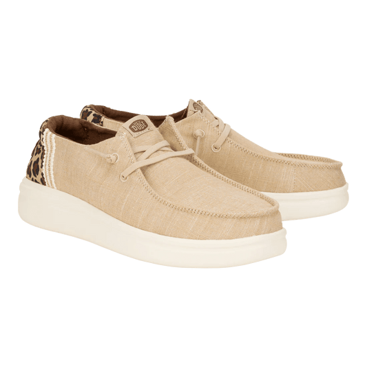 Hey Dude Womens Wendy Rise Animal Tan Multi