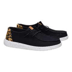 Hey Dude Womens Wendy Wildcat Black Leopard