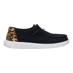 Hey Dude Womens Wendy Wildcat Black Leopard