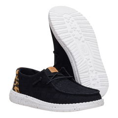Hey Dude Womens Wendy Wildcat Black Leopard